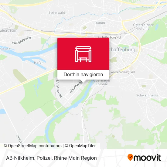 AB-Nilkheim, Polizei Karte