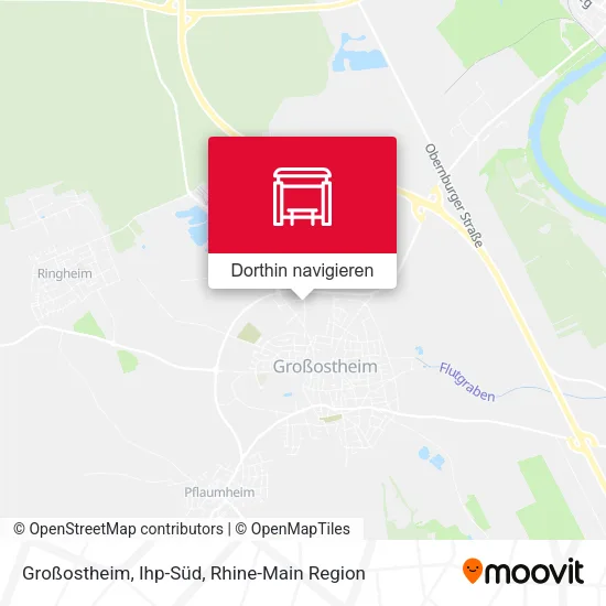 Großostheim, Ihp-Süd Karte