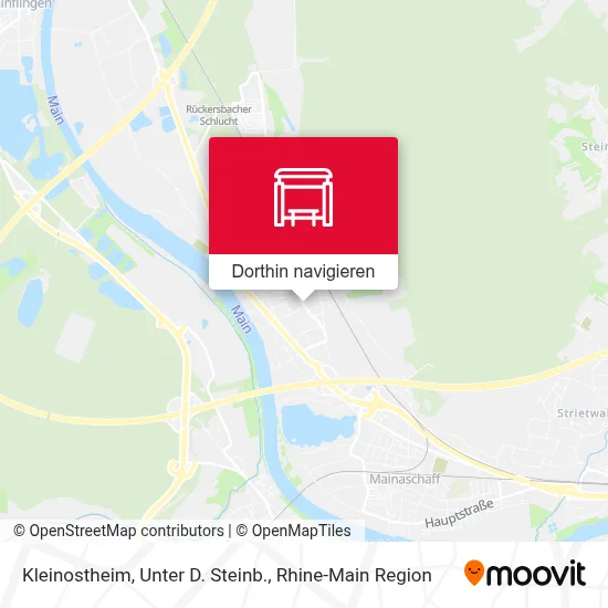Kleinostheim, Unter D. Steinb. Karte