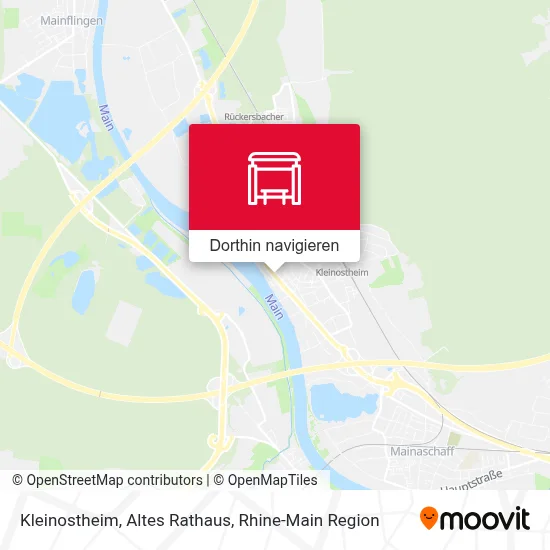 Kleinostheim, Altes Rathaus Karte