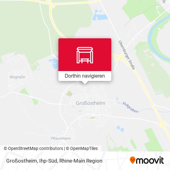 Großostheim, Ihp-Süd Karte