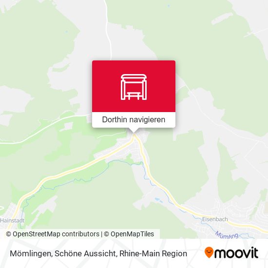 Mömlingen, Schöne Aussicht Karte