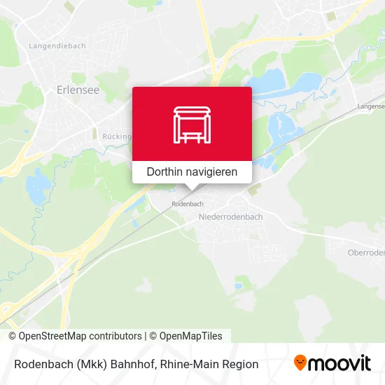 Rodenbach (Mkk) Bahnhof Karte