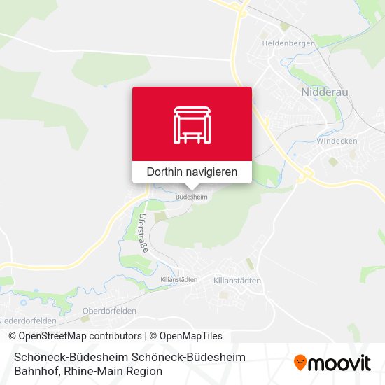 Schöneck-Büdesheim Schöneck-Büdesheim Bahnhof Karte