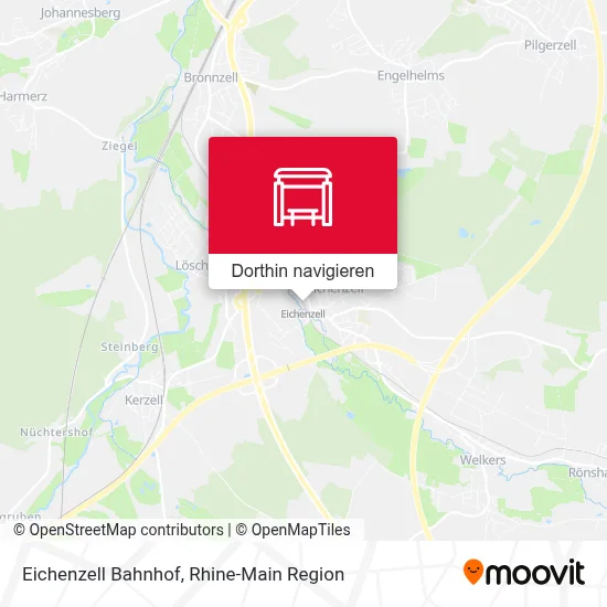 Eichenzell Bahnhof Karte