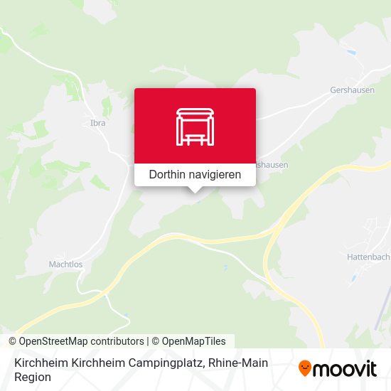 Kirchheim Kirchheim Campingplatz Karte