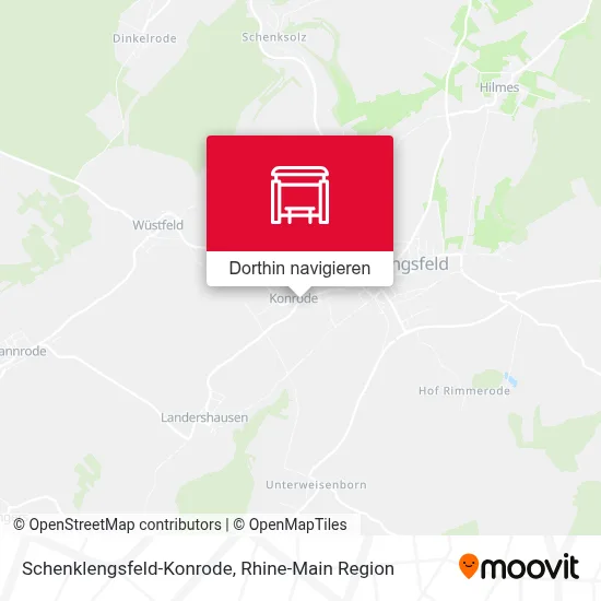 Schenklengsfeld-Konrode Karte