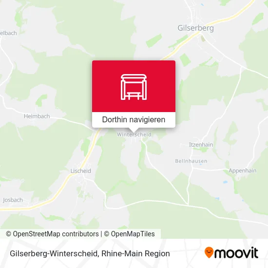 Gilserberg-Winterscheid Karte