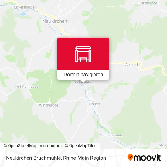 Neukirchen Bruchmühle Karte