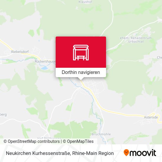 Neukirchen Kurhessenstraße Karte