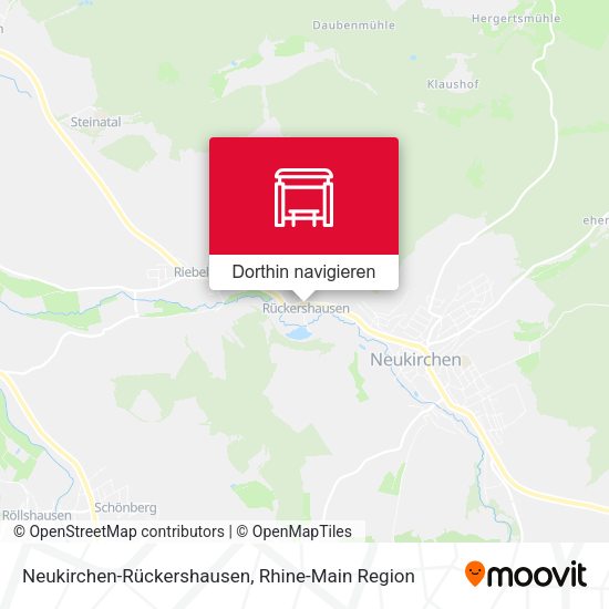 Neukirchen-Rückershausen Karte