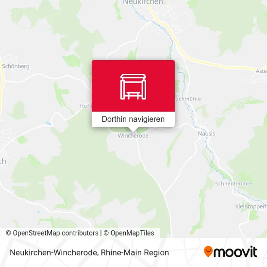 Neukirchen-Wincherode Karte