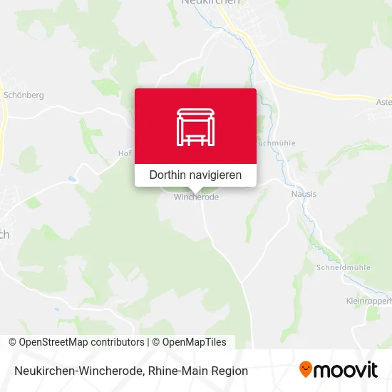 Neukirchen-Wincherode Karte