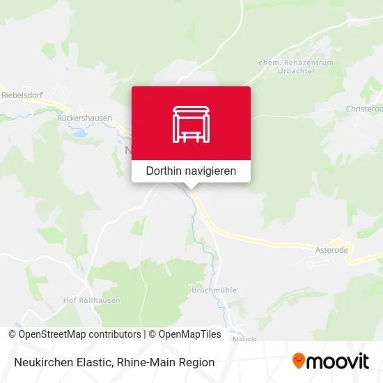 Neukirchen Elastic Karte