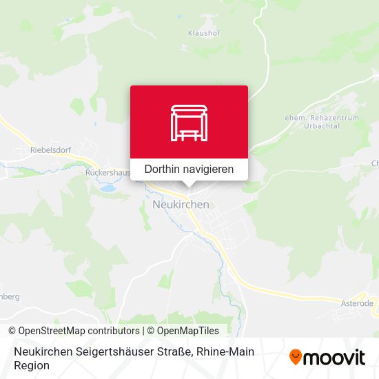 Neukirchen Seigertshäuser Straße Karte