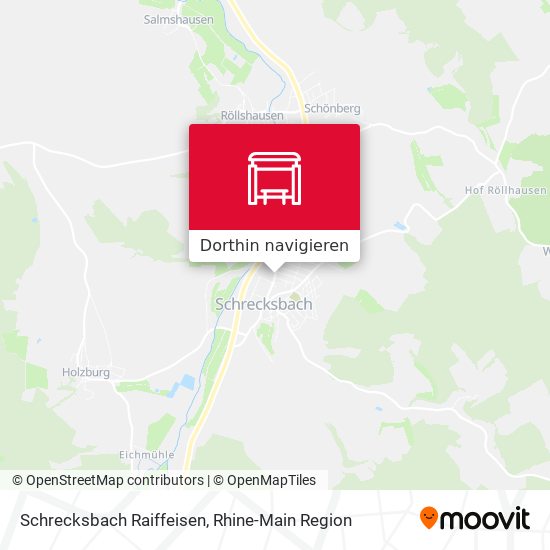 Schrecksbach Raiffeisen Karte