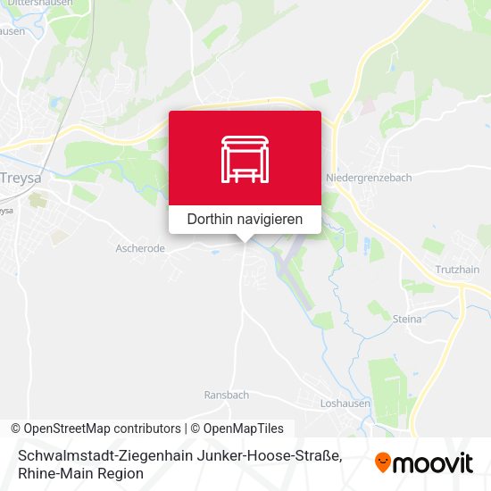 Schwalmstadt-Ziegenhain Junker-Hoose-Straße Karte