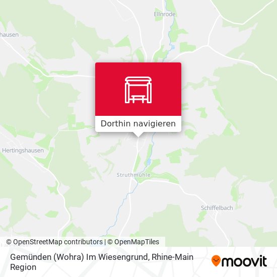 Gemünden (Wohra) Im Wiesengrund Karte