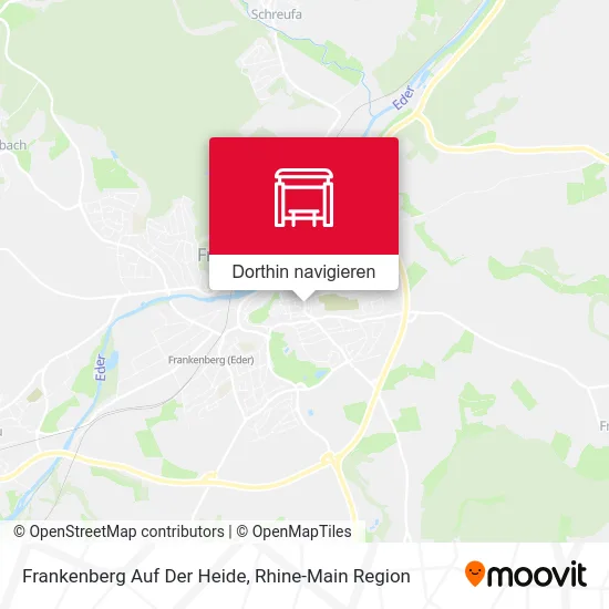 Frankenberg Auf Der Heide Karte