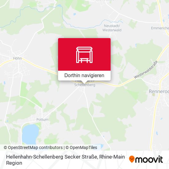 Hellenhahn-Schellenberg Secker Straße Karte