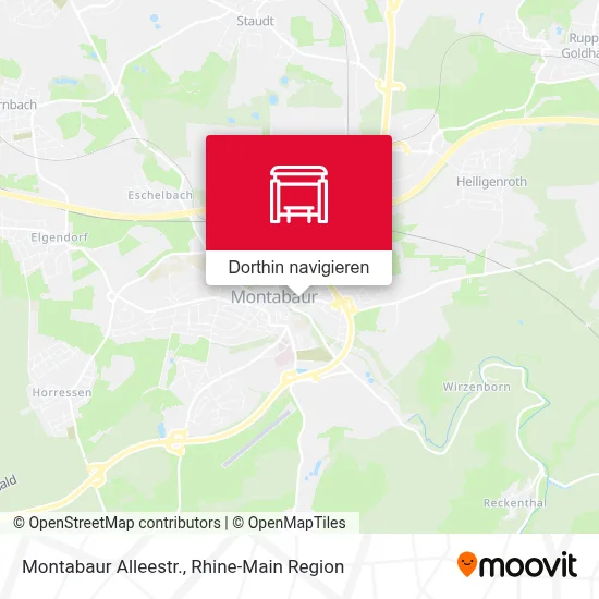 Montabaur Alleestr. Karte