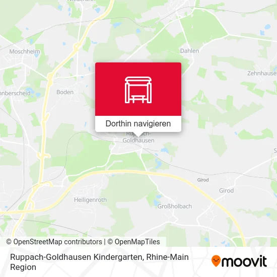 Ruppach-Goldhausen Kindergarten Karte