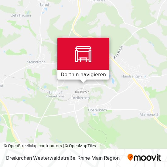 Dreikirchen Westerwaldstraße Karte