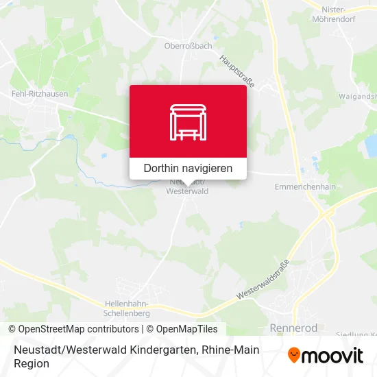 Neustadt / Westerwald Kindergarten Karte