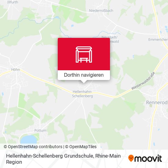 Hellenhahn-Schellenberg Grundschule Karte