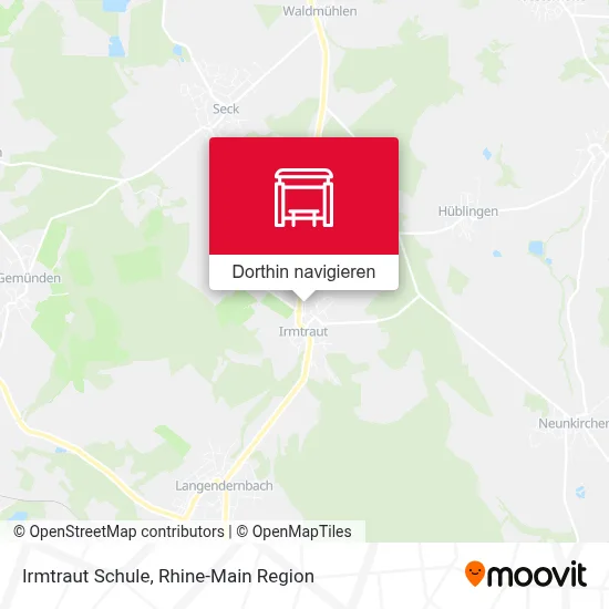 Irmtraut Schule Karte