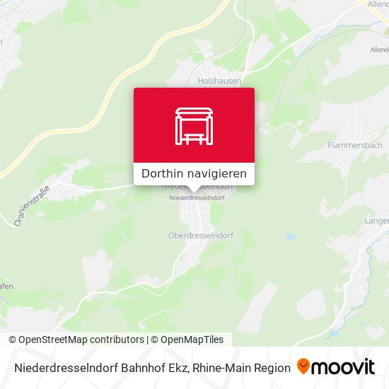 Niederdresselndorf Bahnhof Ekz Karte