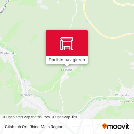 Gilsbach Ort Karte