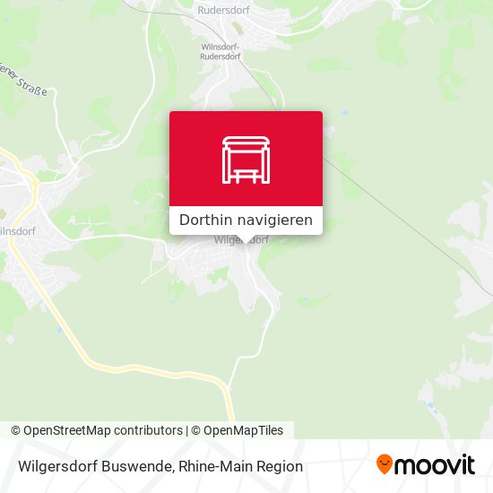 Wilgersdorf Buswende Karte