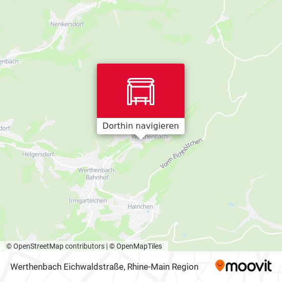 Werthenbach Eichwaldstraße Karte