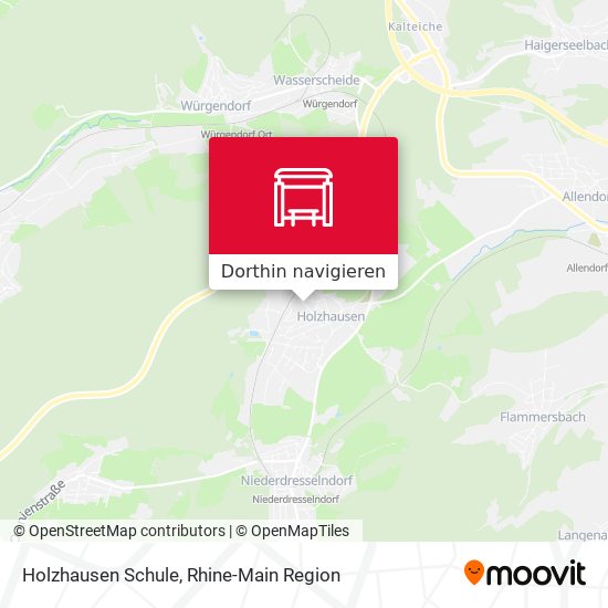 Holzhausen Schule Karte