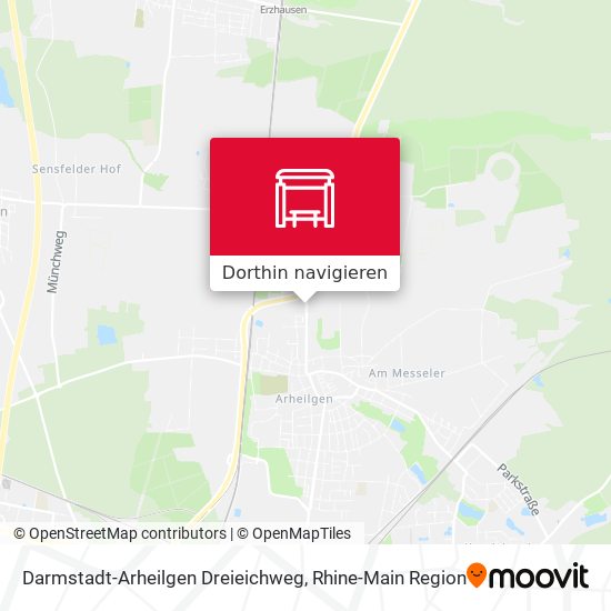 Darmstadt-Arheilgen Dreieichweg Karte