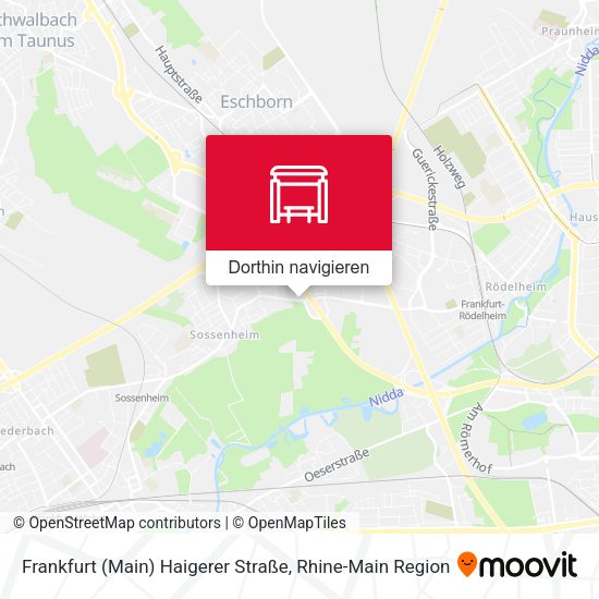 Frankfurt (Main) Haigerer Straße Karte