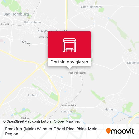Frankfurt (Main) Wilhelm-Flögel-Ring Karte