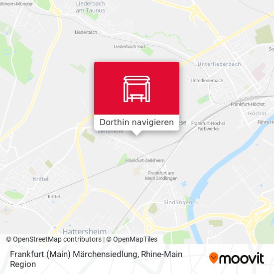 Frankfurt (Main) Märchensiedlung Karte