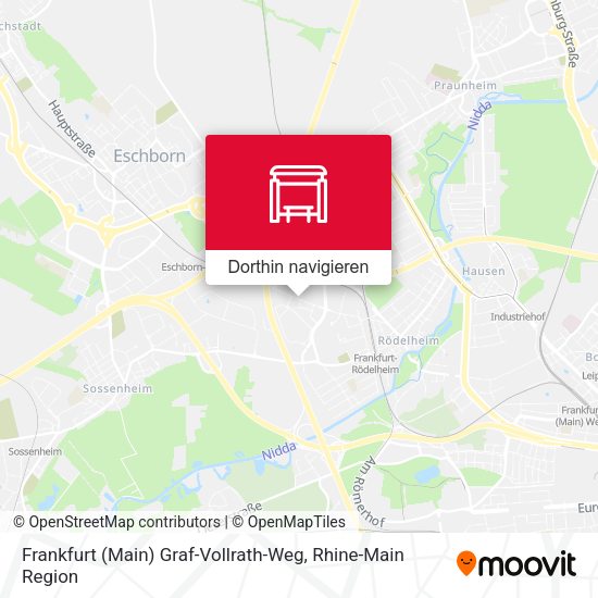 Frankfurt (Main) Graf-Vollrath-Weg Karte