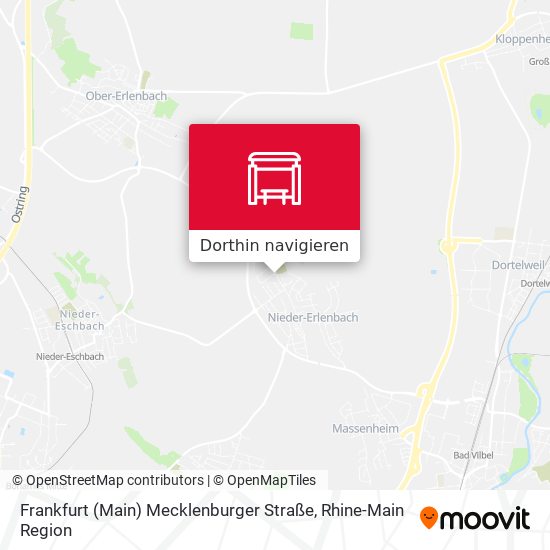 Frankfurt (Main) Mecklenburger Straße Karte