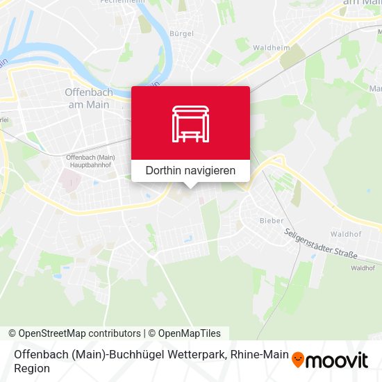 Offenbach (Main)-Buchhügel Wetterpark Karte