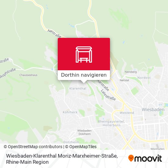 Wiesbaden-Klarenthal Moriz-Marxheimer-Straße Karte