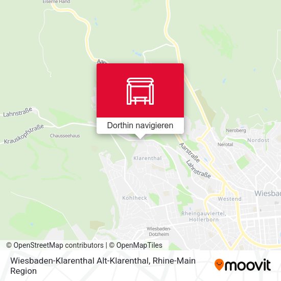 Wiesbaden-Klarenthal Alt-Klarenthal Karte