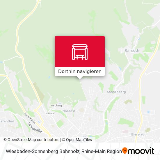 Wiesbaden-Sonnenberg Bahnholz Karte