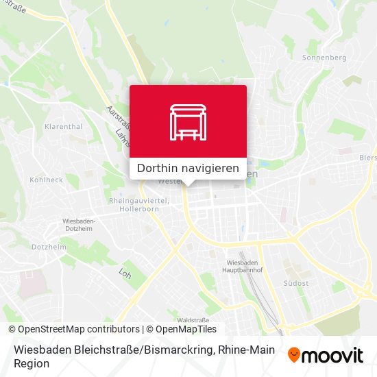 Wiesbaden Bleichstraße / Bismarckring Karte