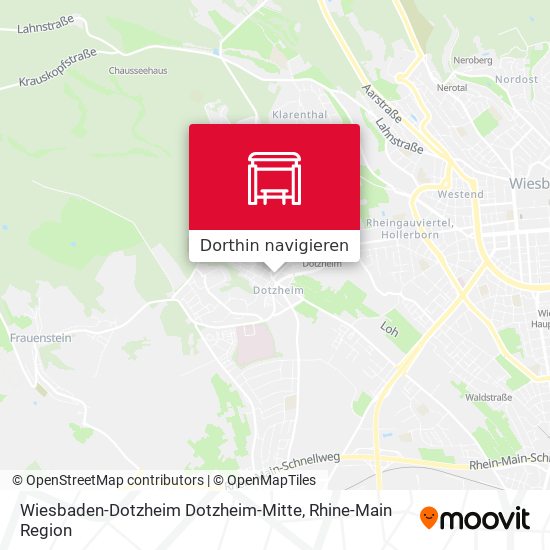 Wiesbaden-Dotzheim Dotzheim-Mitte Karte