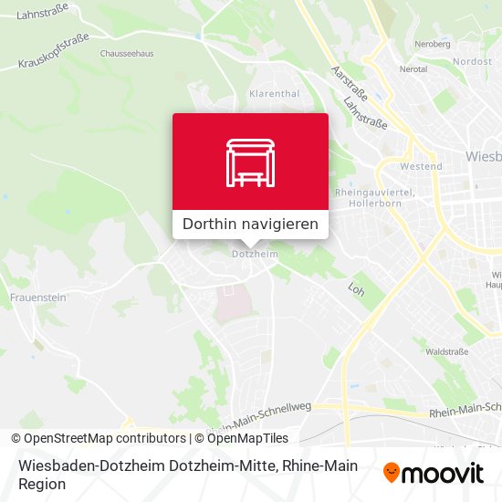 Wiesbaden-Dotzheim Dotzheim-Mitte Karte