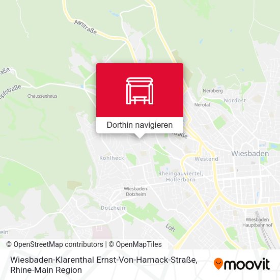 Wiesbaden-Klarenthal Ernst-Von-Harnack-Straße Karte