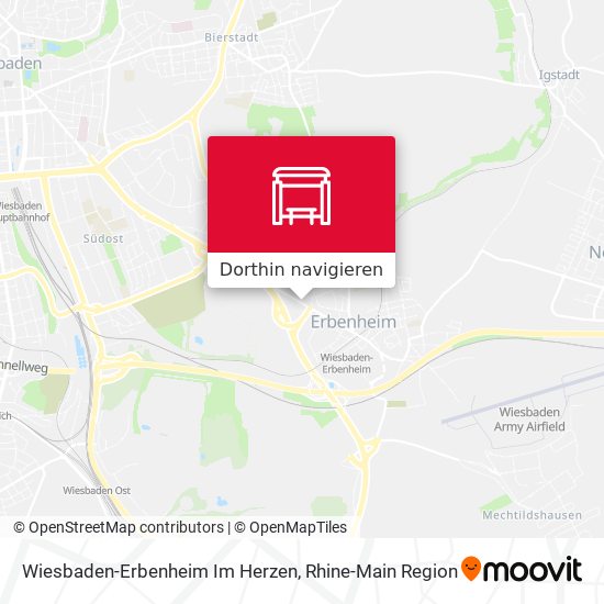 Wiesbaden-Erbenheim Im Herzen Karte
